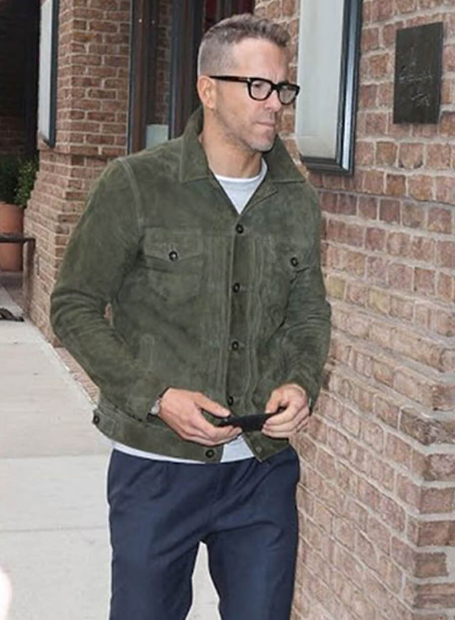 Ryan Reynolds Leather Jacket