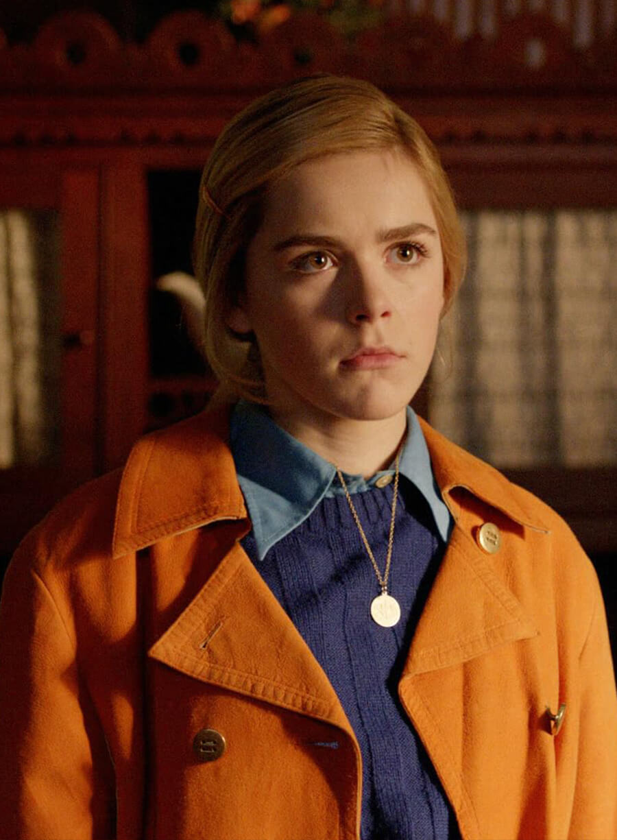 Sally Draper Mad Men Orange Trench Coat