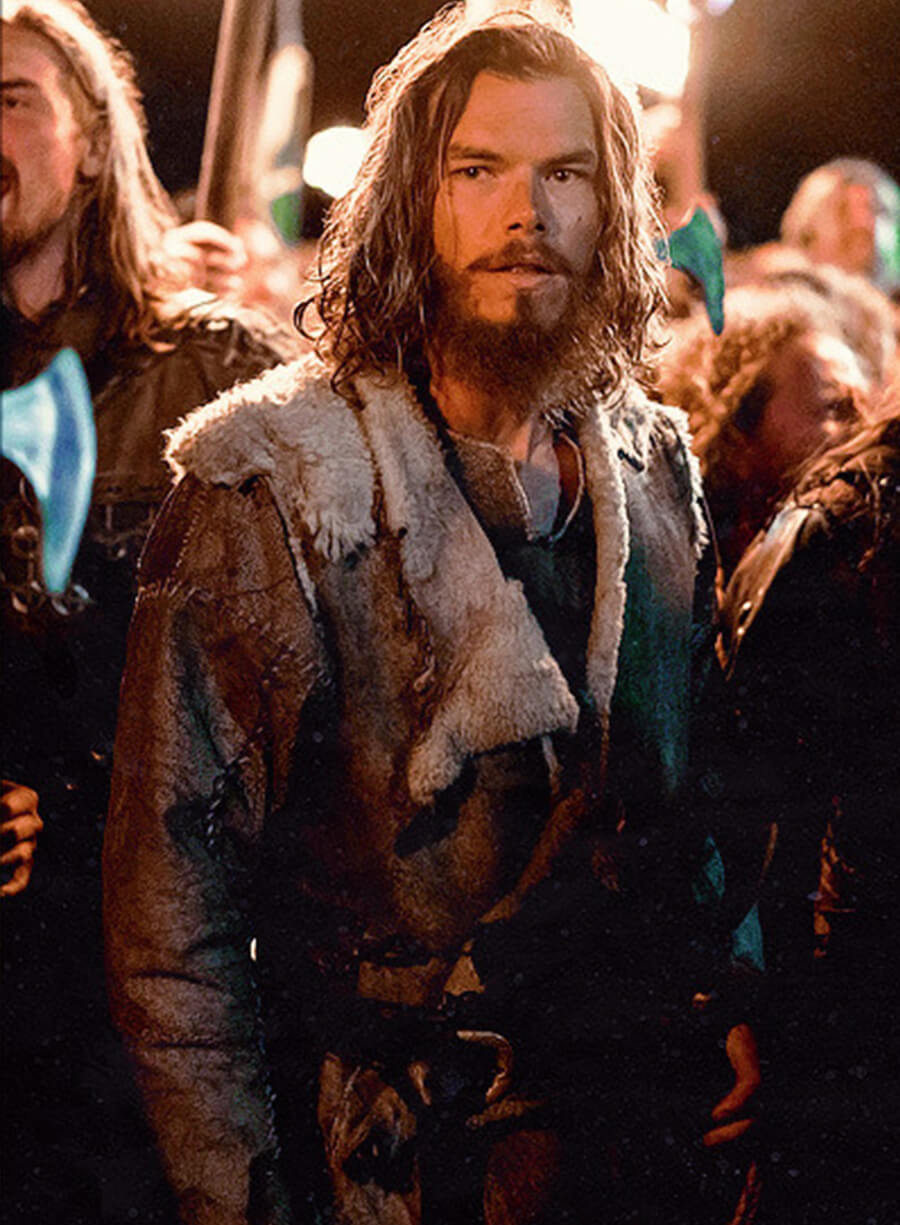 Sam Corlett Tv Series Vikings Valhalla Trench Coat