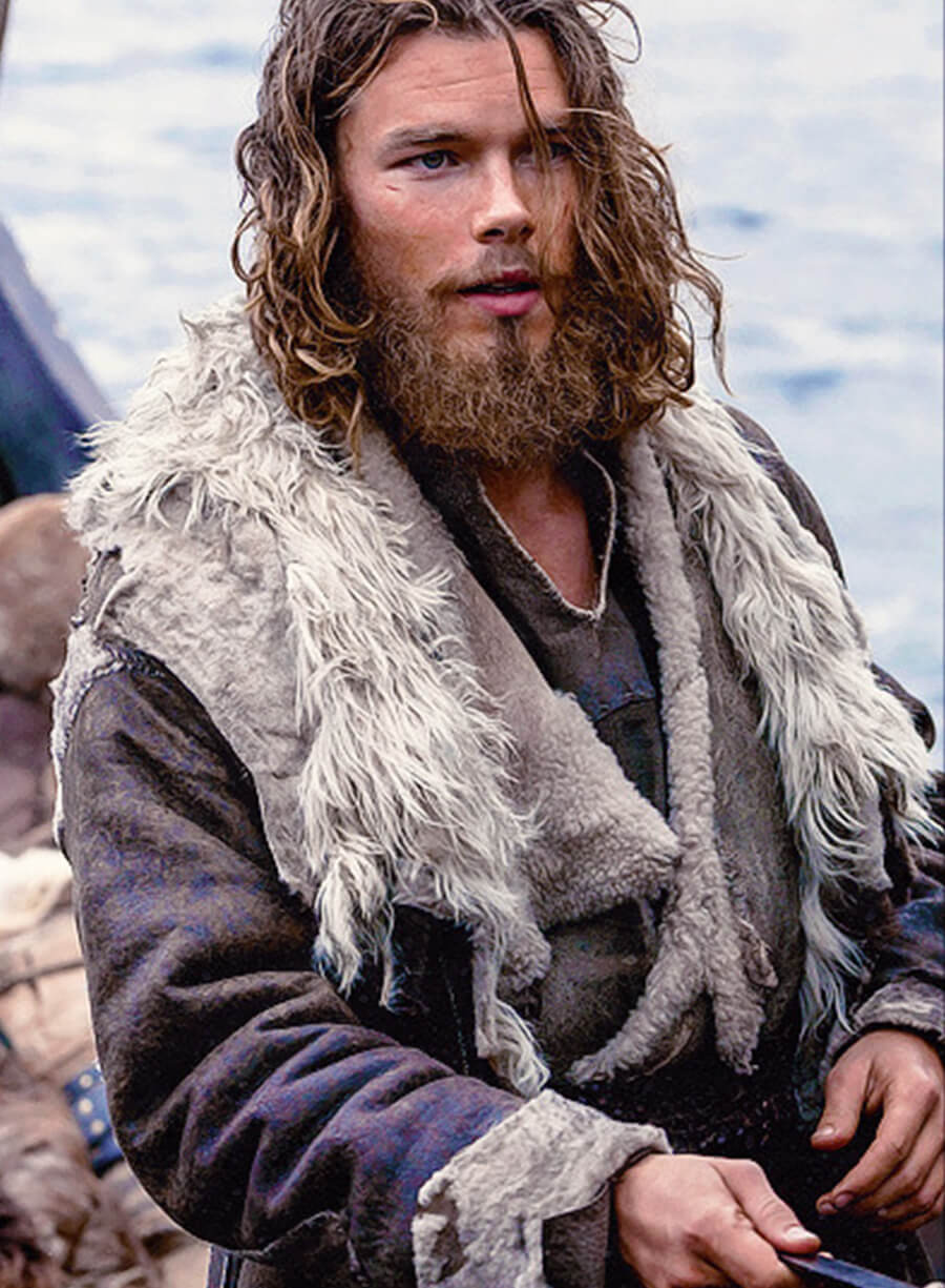 Sam Corlett Tv Series Vikings Valhalla Trench Coat