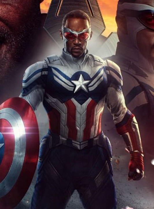Sam Wilson Captain America: Brave New World 2025 Costume Jacket