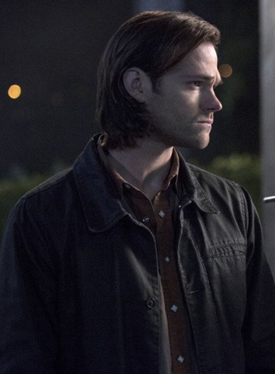 Sam Winchester Supernatural Black Jacket