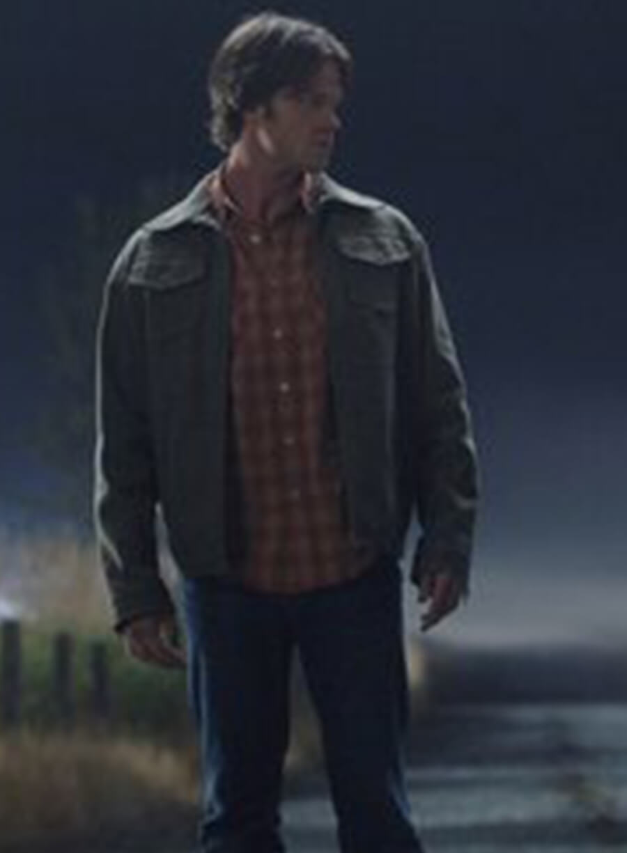 Sam Winchester Supernatural Green Jacket