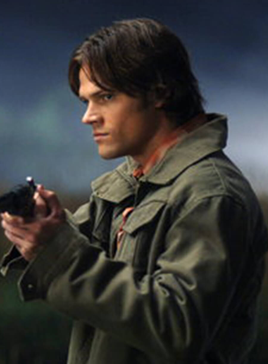 Sam Winchester Supernatural Green Jacket