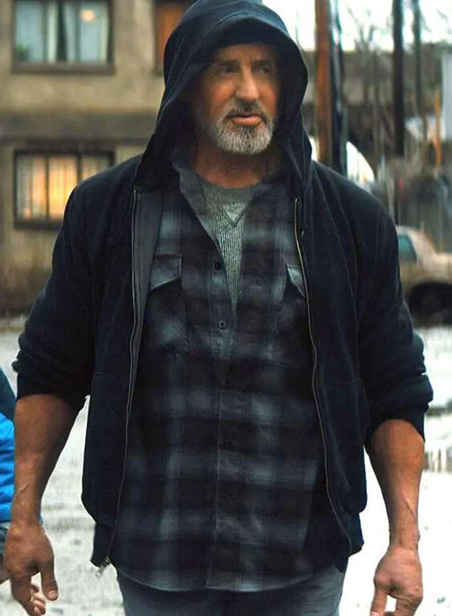 Samaritan Sylvester Stallone Black Hoodie