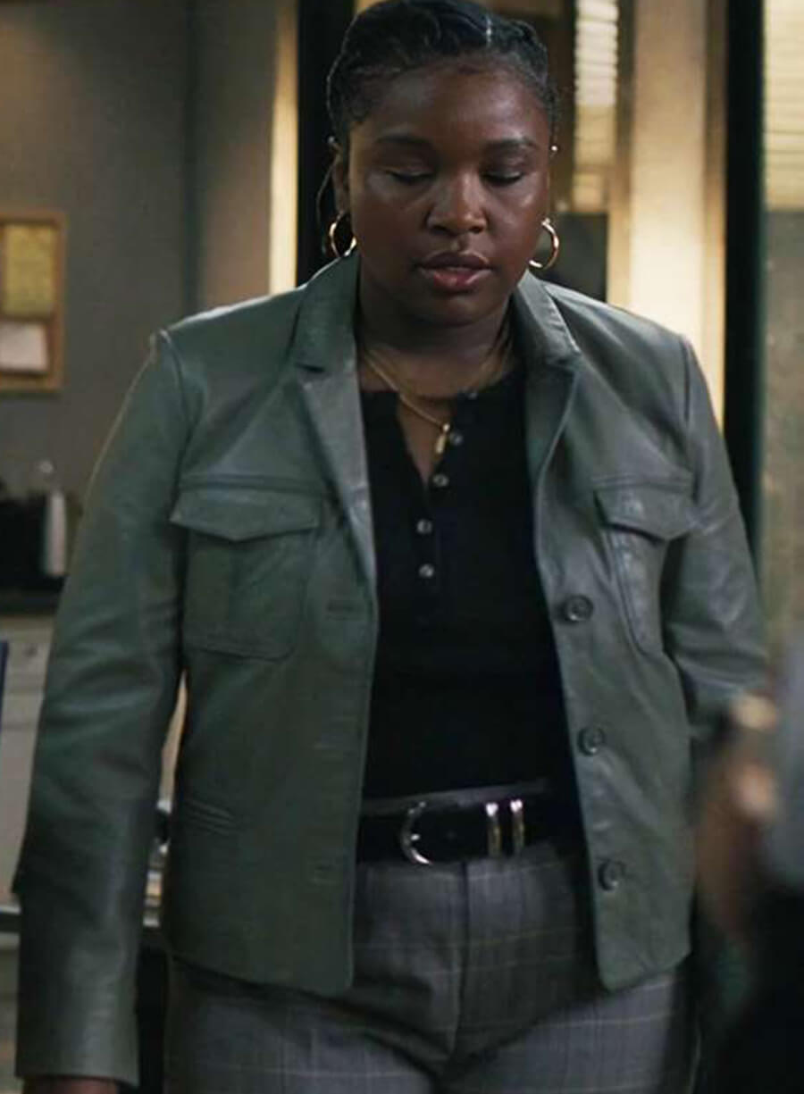 Samira Parker Ballard 2025 Leather Blazer