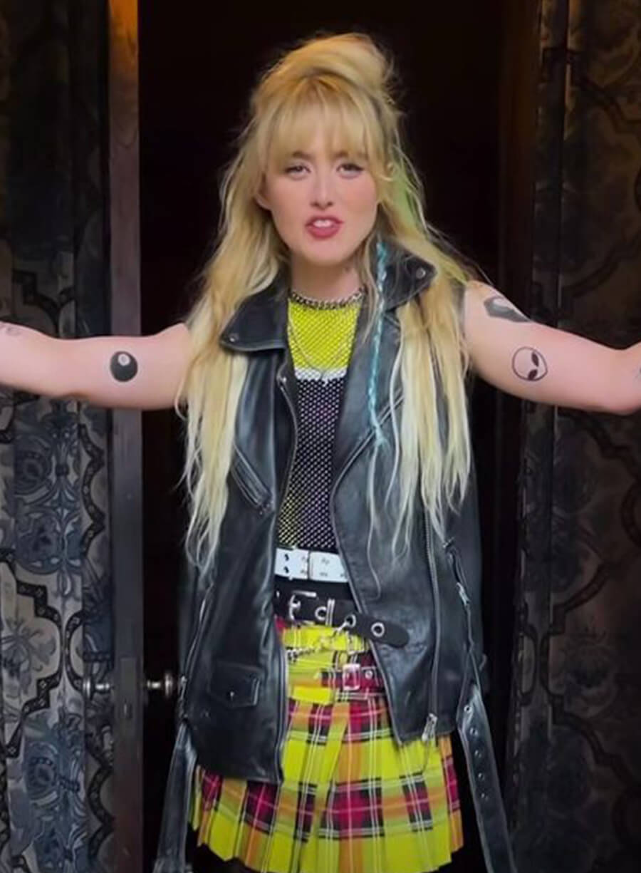 Sammy Abigail 2024 Black Leather Vest