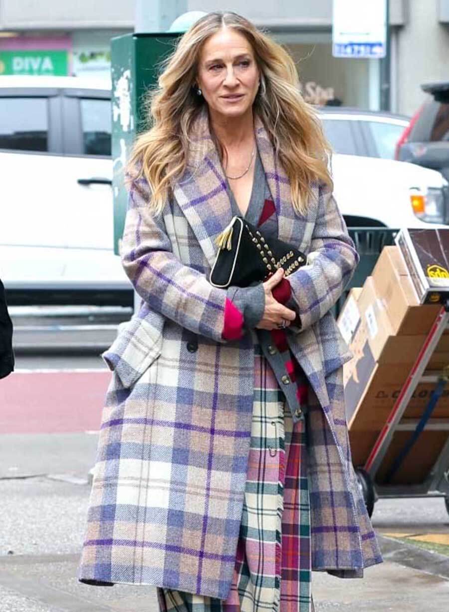 Sarah Jessica Parker And Just Like That S02 Coat