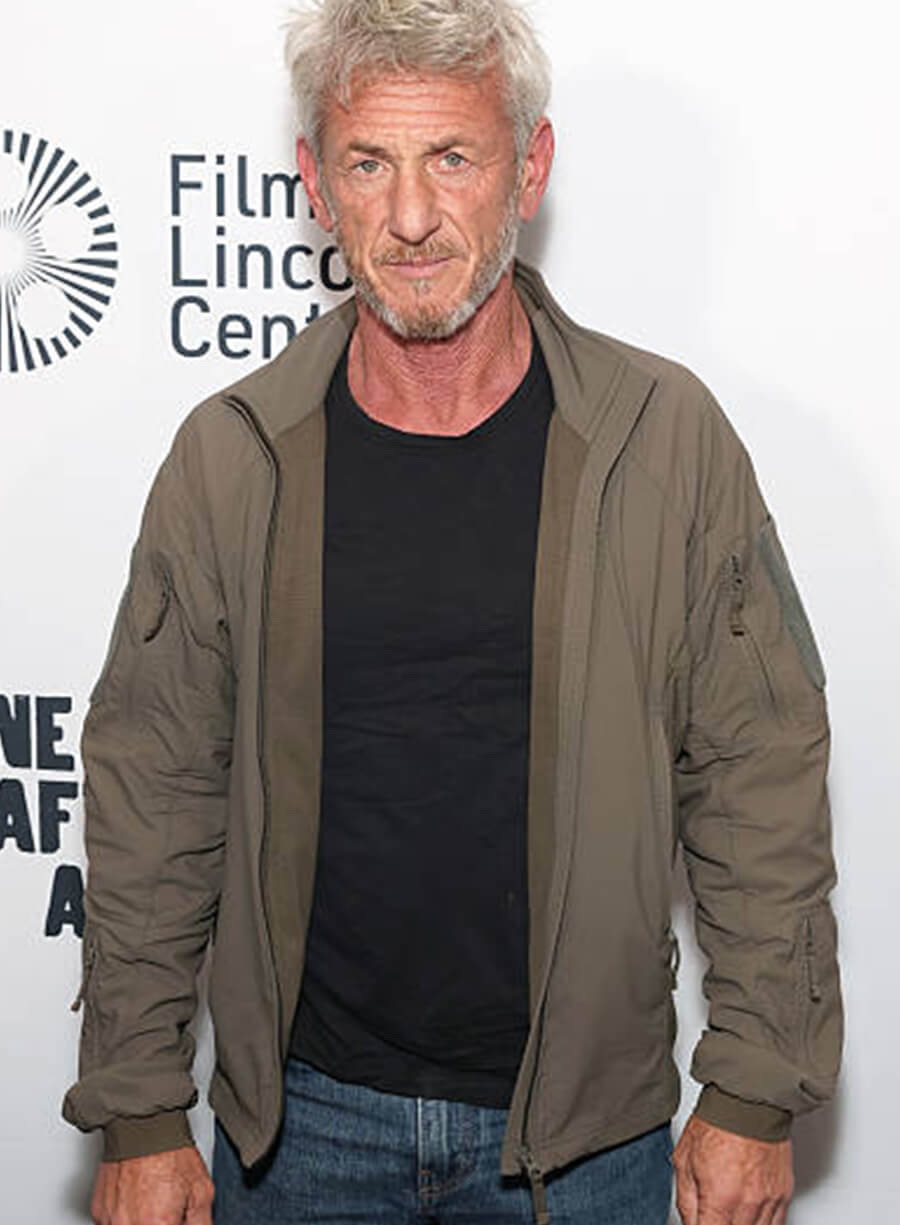 Sean Penn One Battle After Another Premiere Jacket