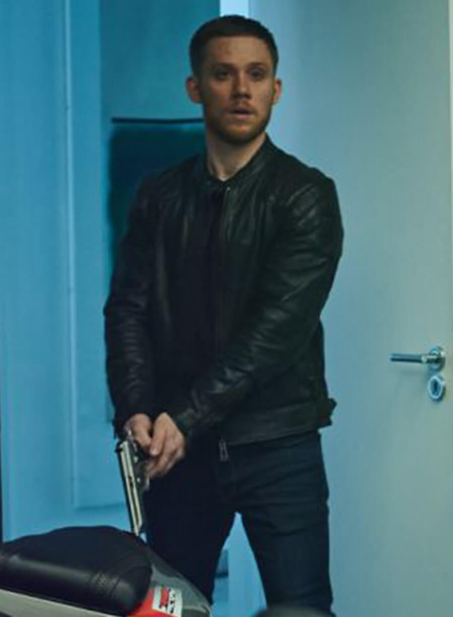 Sean Wallace Gangs of London Black Leather Jacket