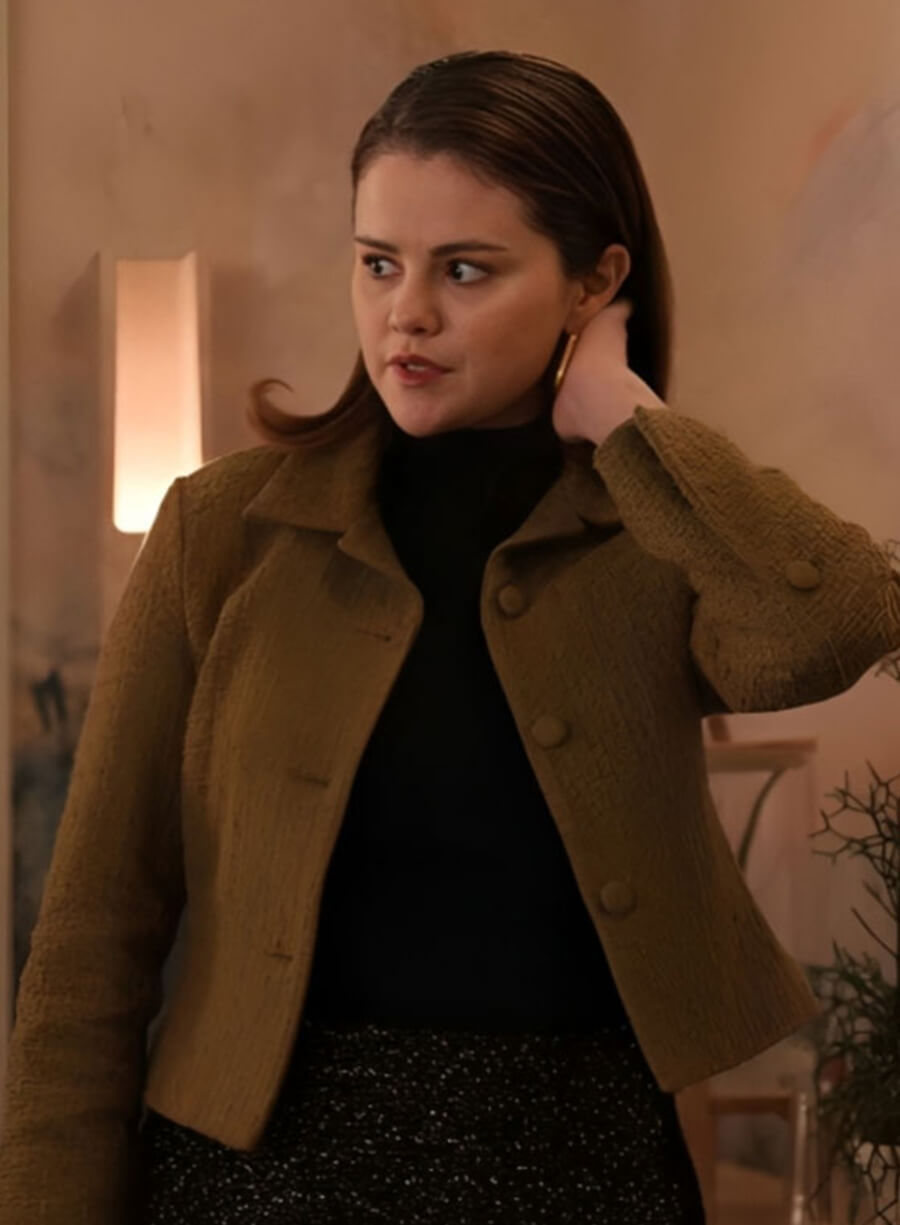 Selena Gomez Only Murders in the Building S04 Tweed Jacket