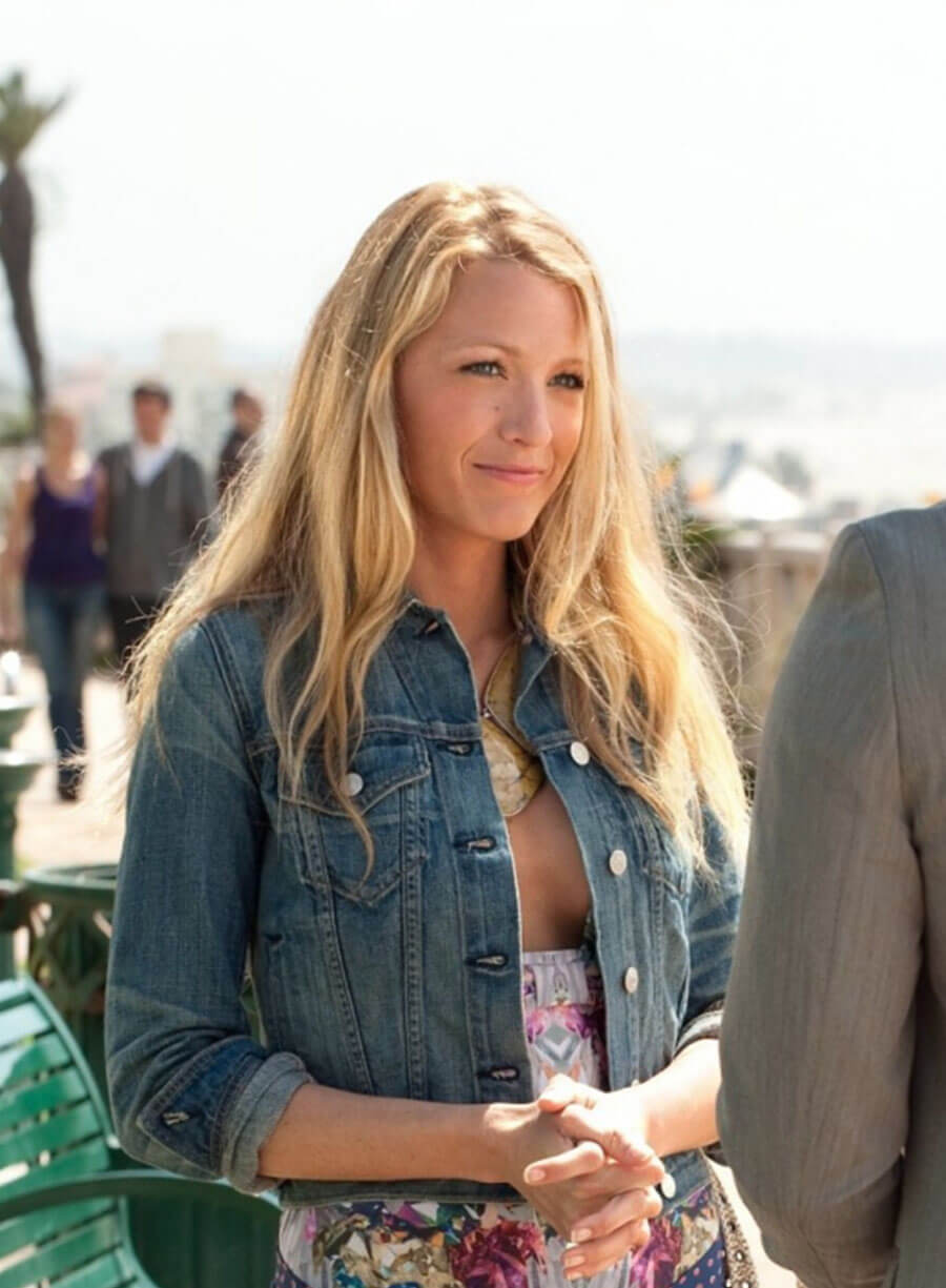 Serena van der Woodsen Gossip Girl Denim Jacket