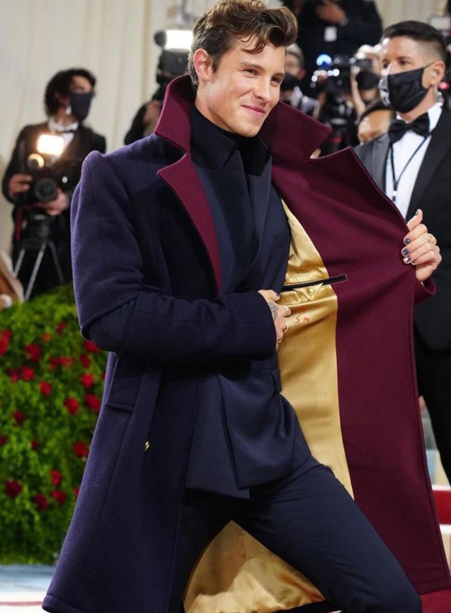 Shawn Mendes Wool Coat