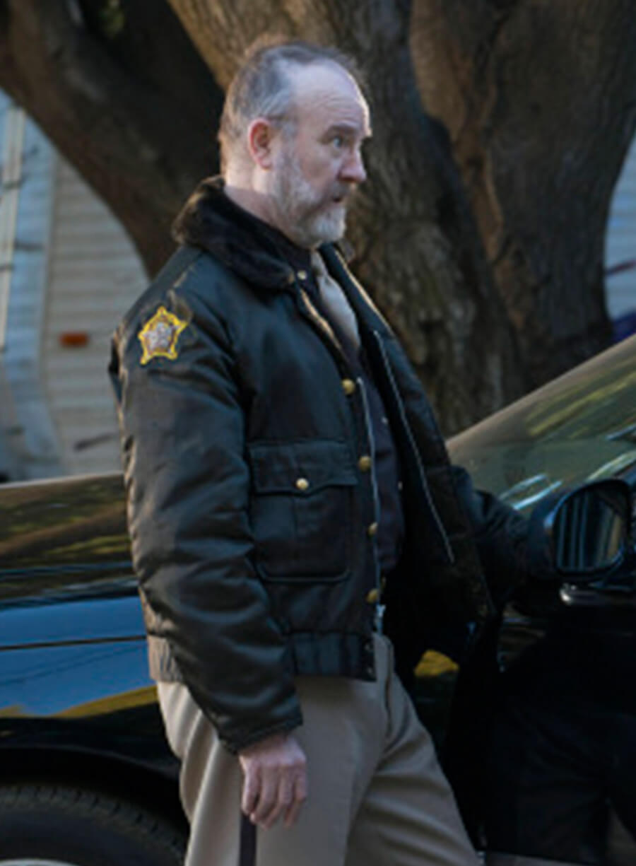 Sheriff Shelby Parlow Justified Black Leather Jacket