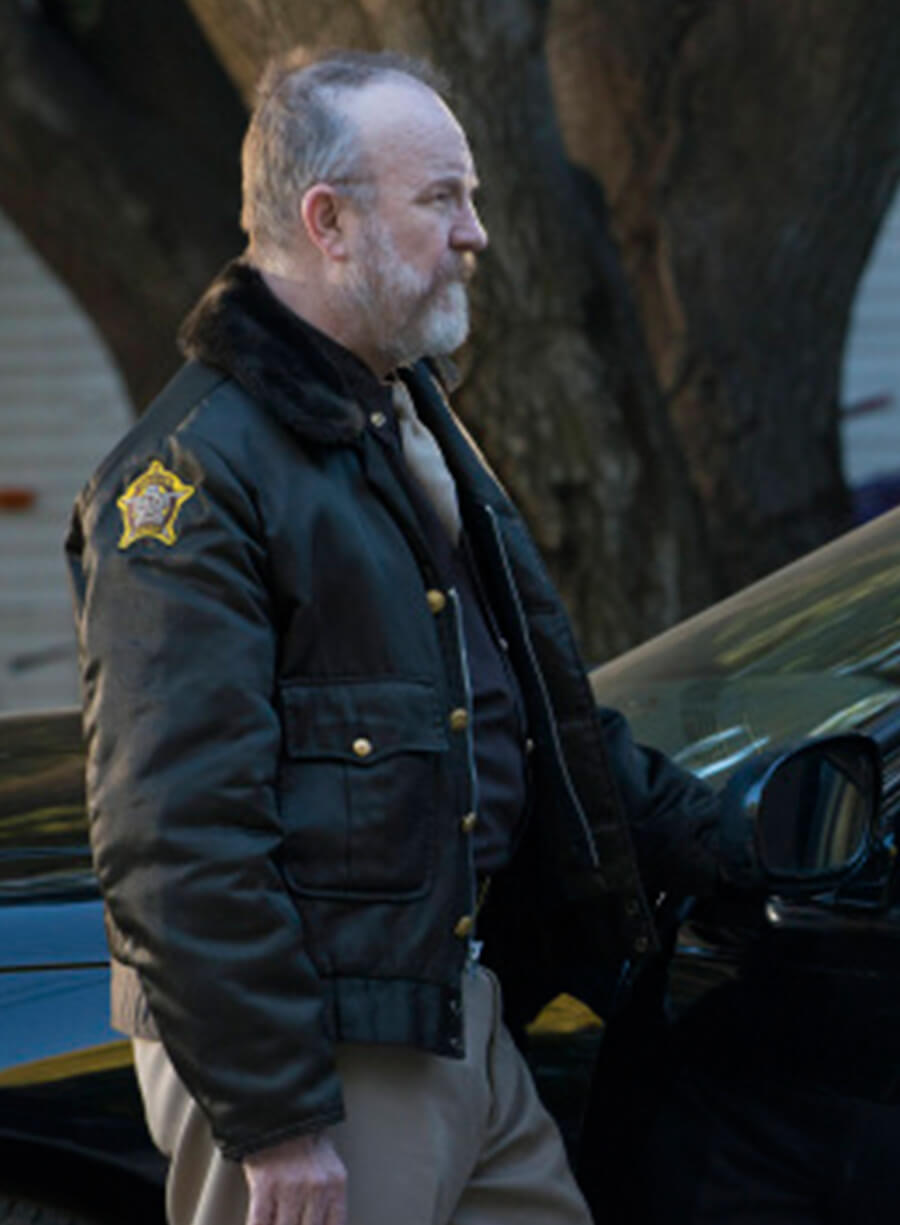 Sheriff Shelby Parlow Justified Black Leather Jacket