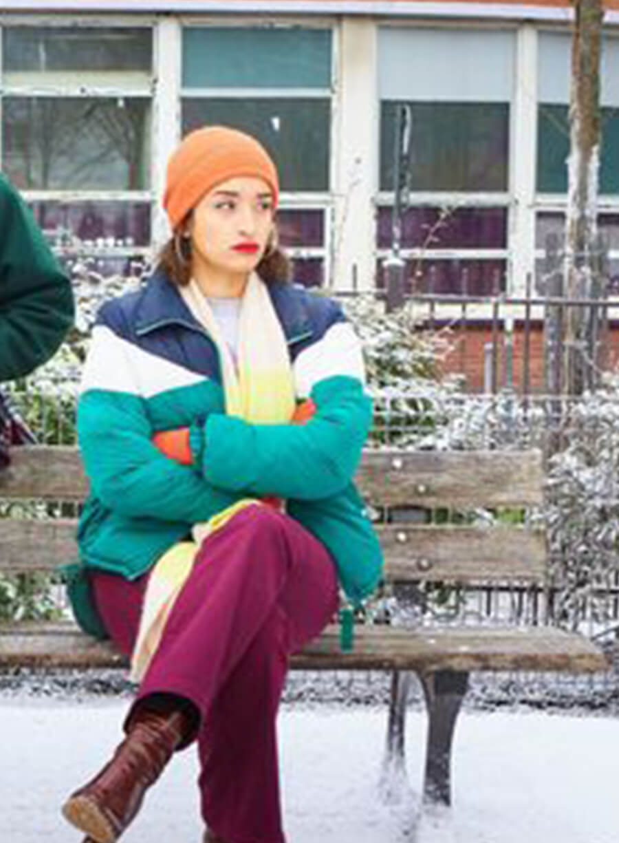 Shirine Boutella Christmas Flow Puffer Jacket