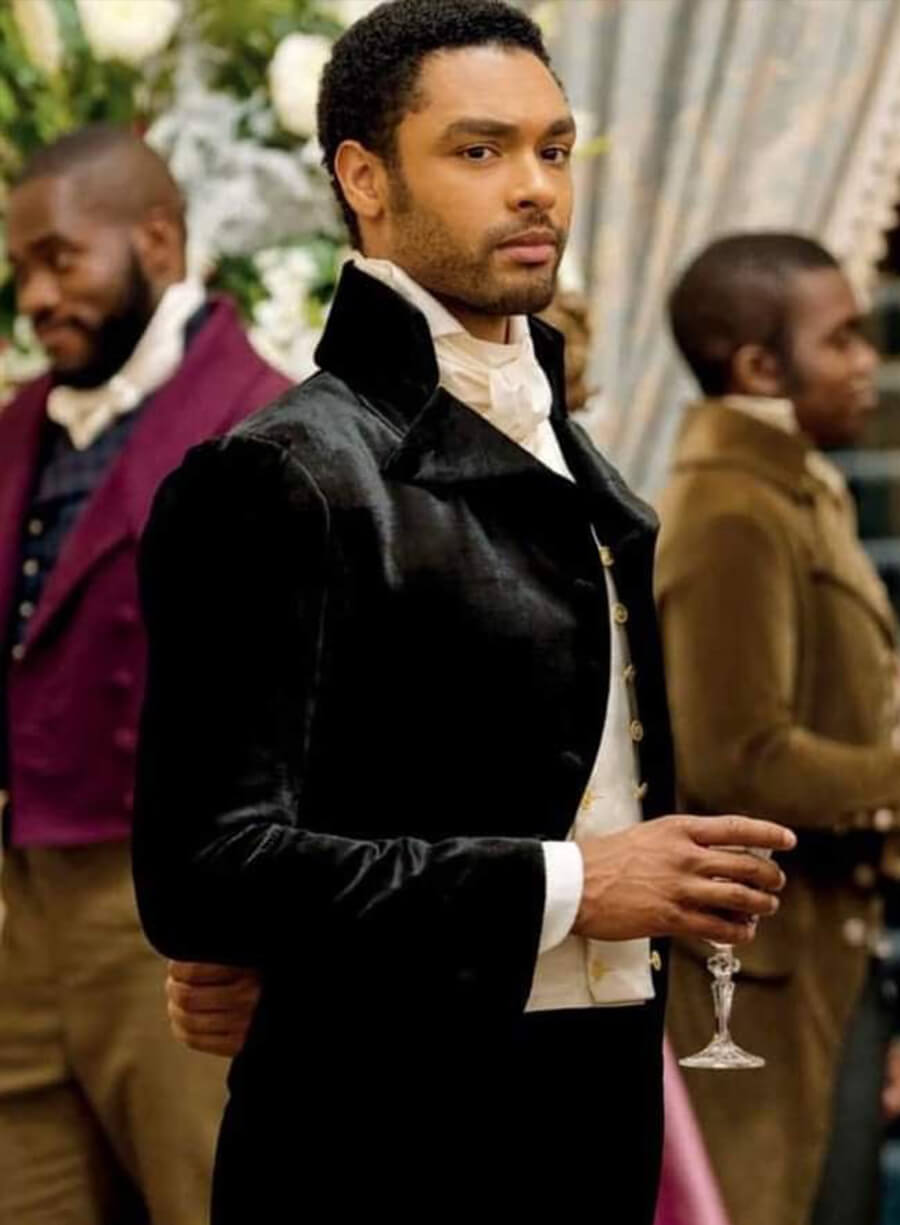 Simon Basset Bridgerton Black Tailcoat