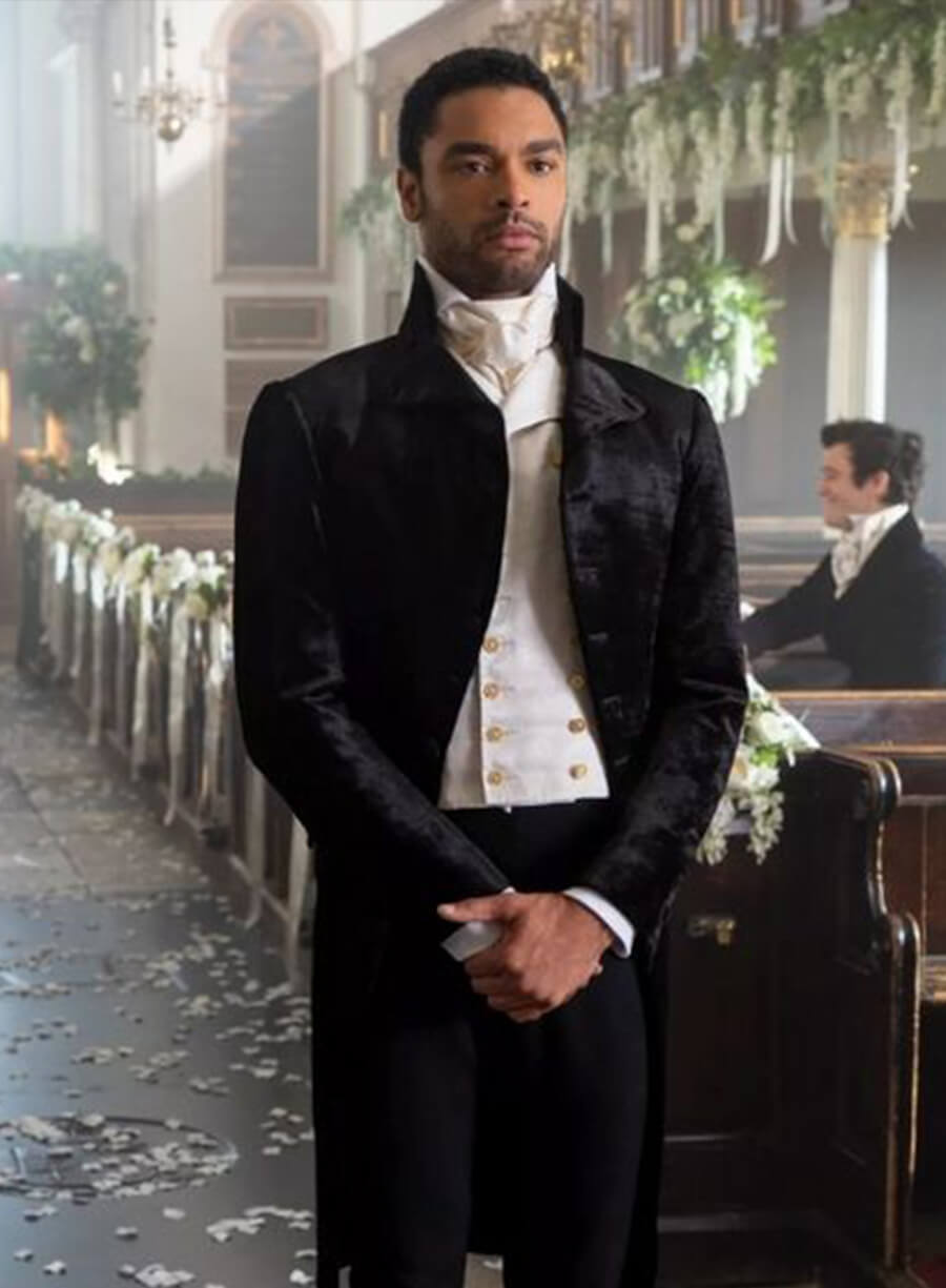 Simon Basset Bridgerton Black Tailcoat