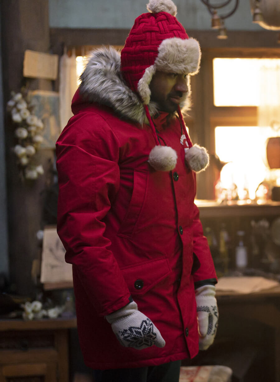 Simon Choksi The Santa Clauses Red Jacket