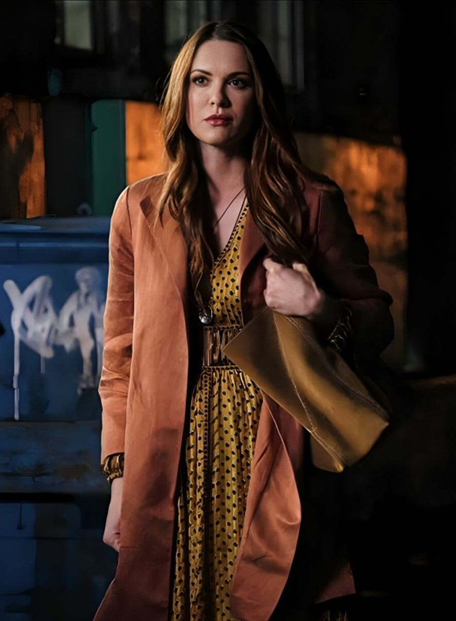 Sister Jo Supernatural Brown Trench Coat