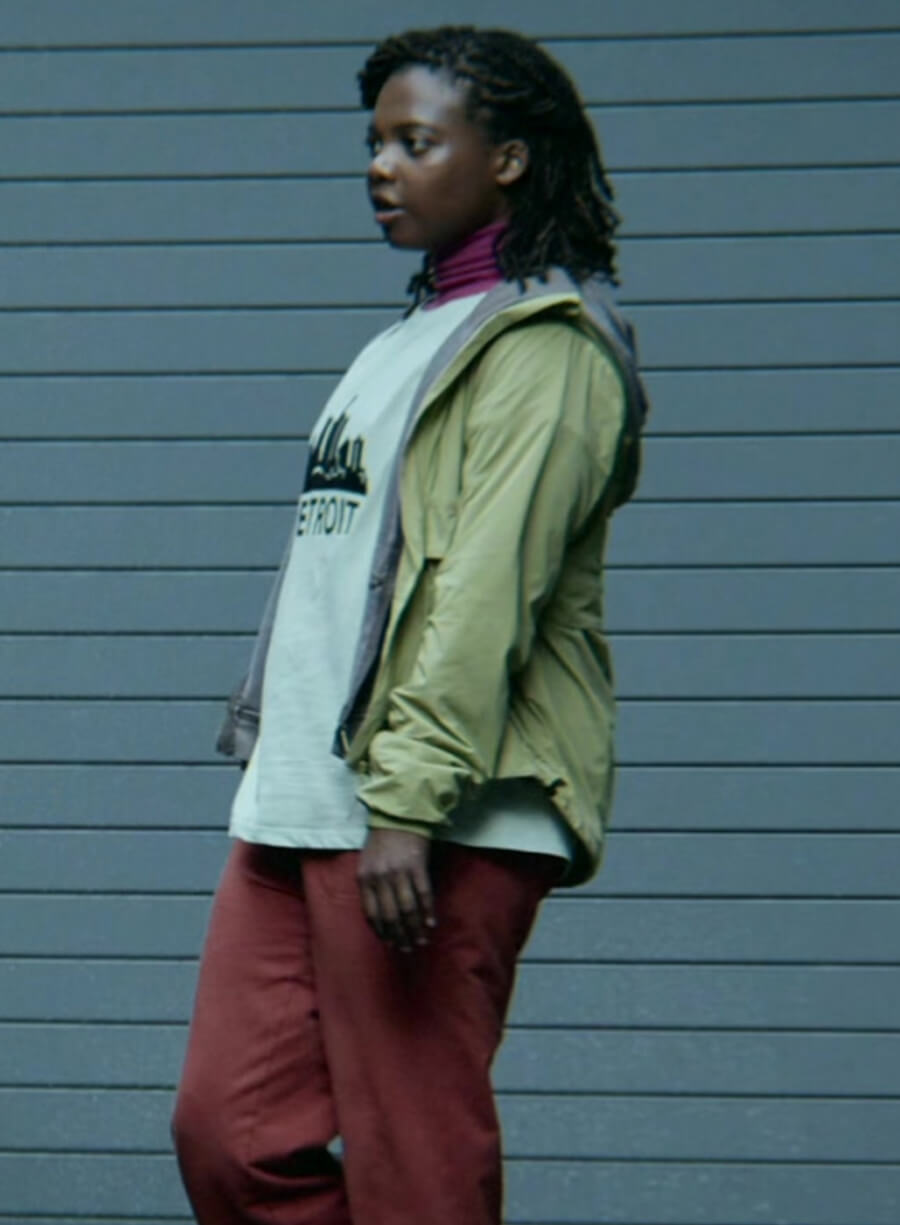 Sister Sage The Boys S04 Olive Hooded Windbreaker Jacket