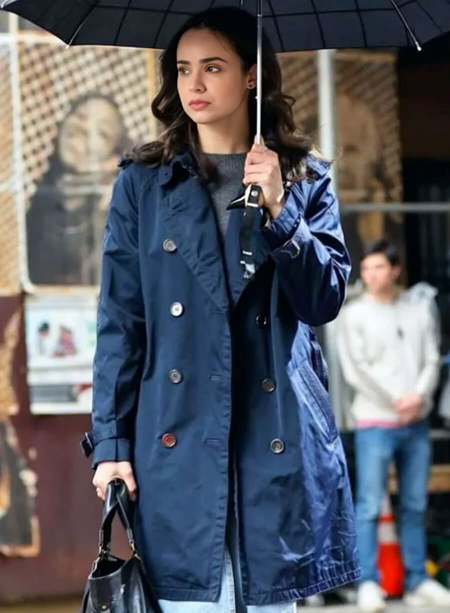 Sofia Carson The Life List 2025 Blue Coat