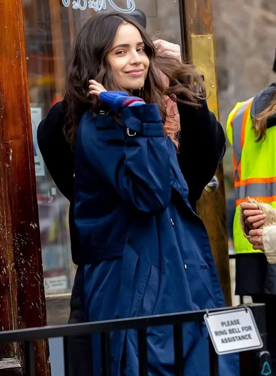 Sofia Carson The Life List 2025 Blue Coat