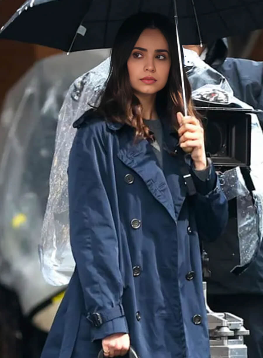 Sofia Carson The Life List 2025 Blue Coat