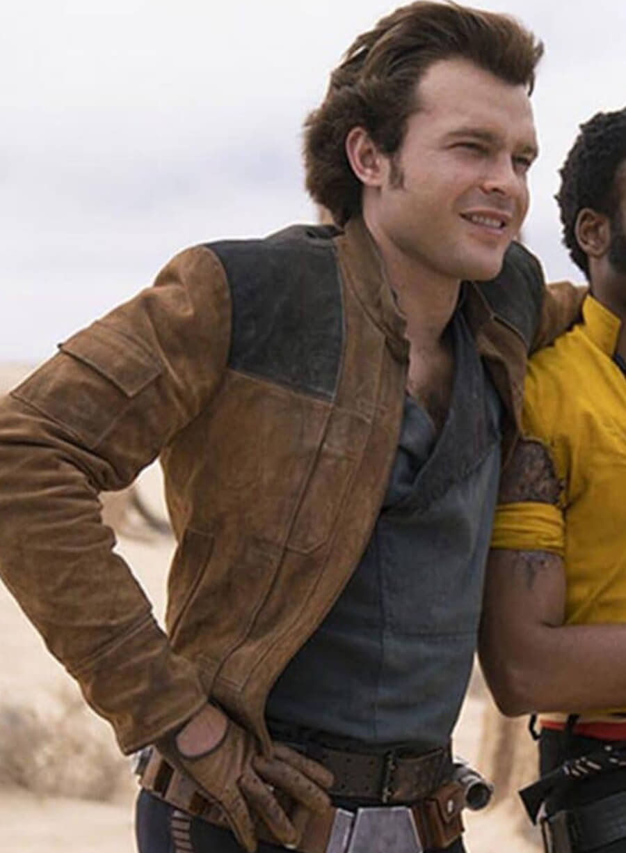 Solo A Star Wars Story Brown Leather Jacket
