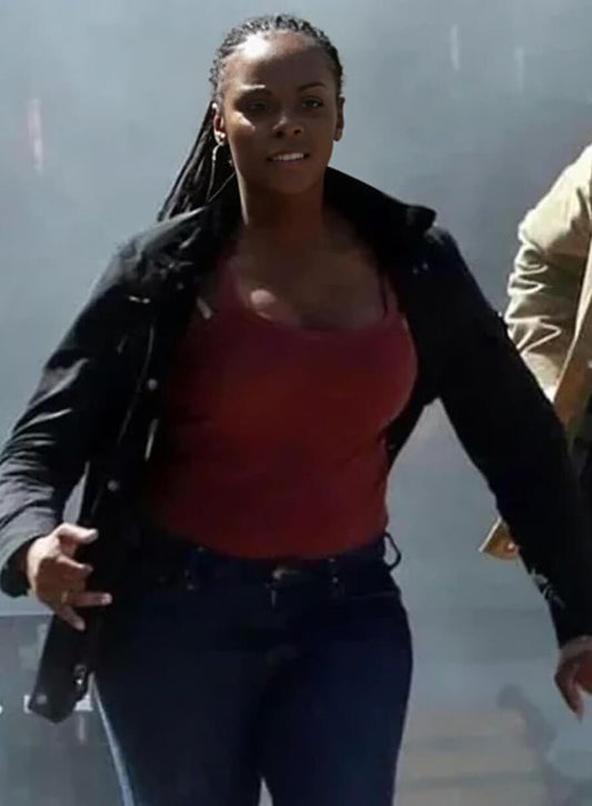 Sonic the Hedgehog 2 Maddie Wachowski Black Cotton Jacket