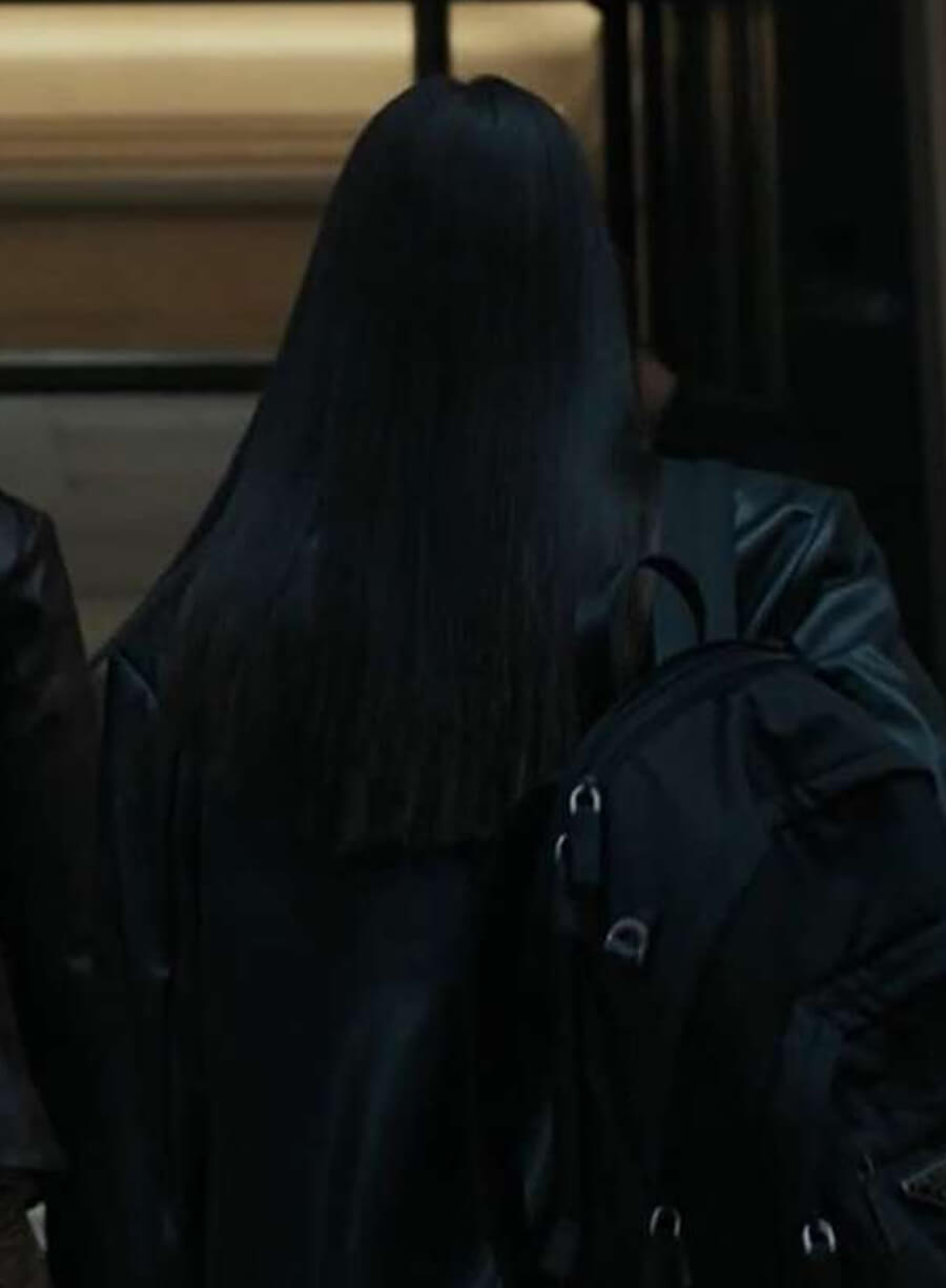 Special Ops Lioness Cruz Manuelos Black Leather Blazer