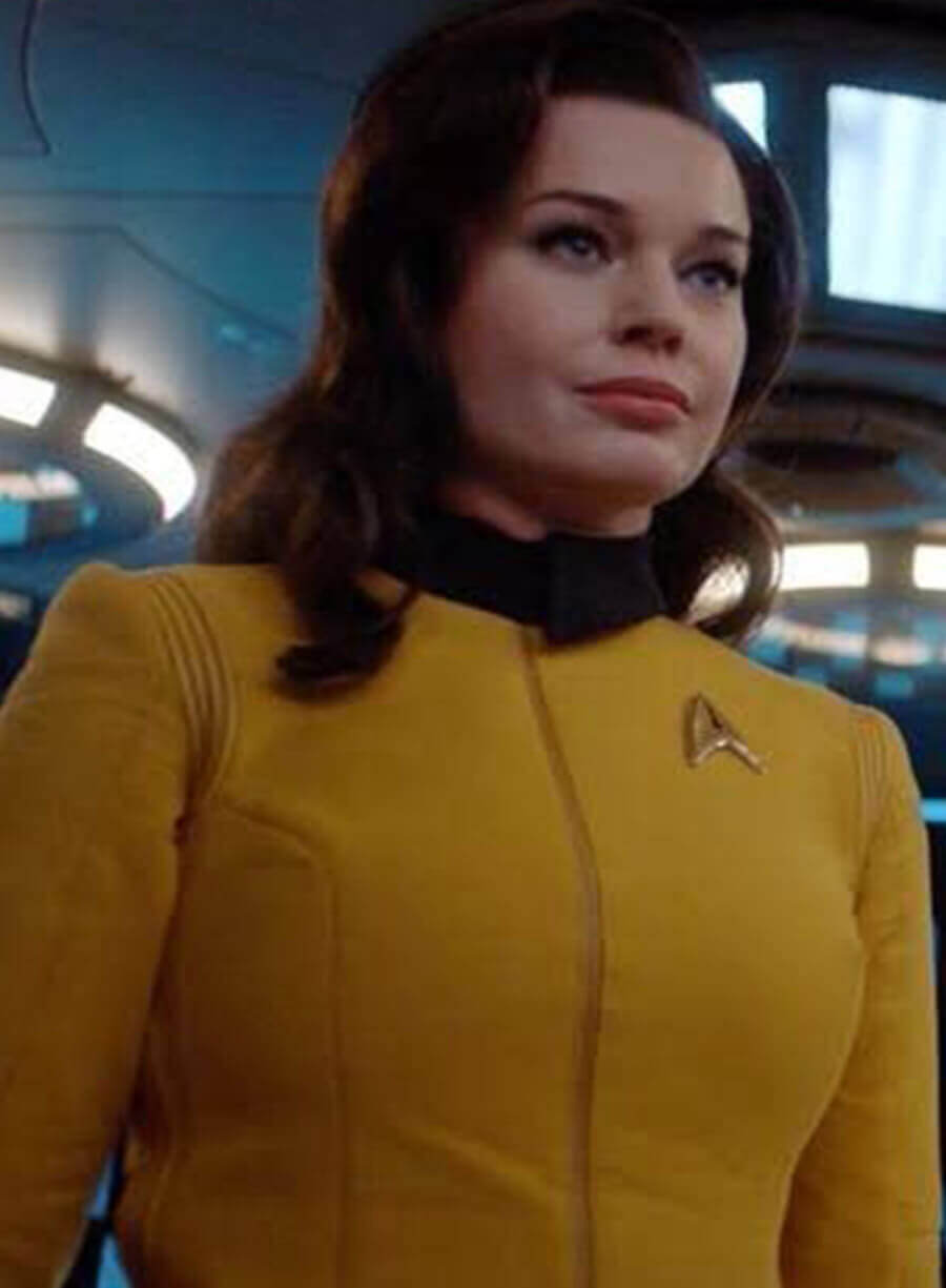 Star Trek Discovery Rebecca Romijn Yellow Jacket