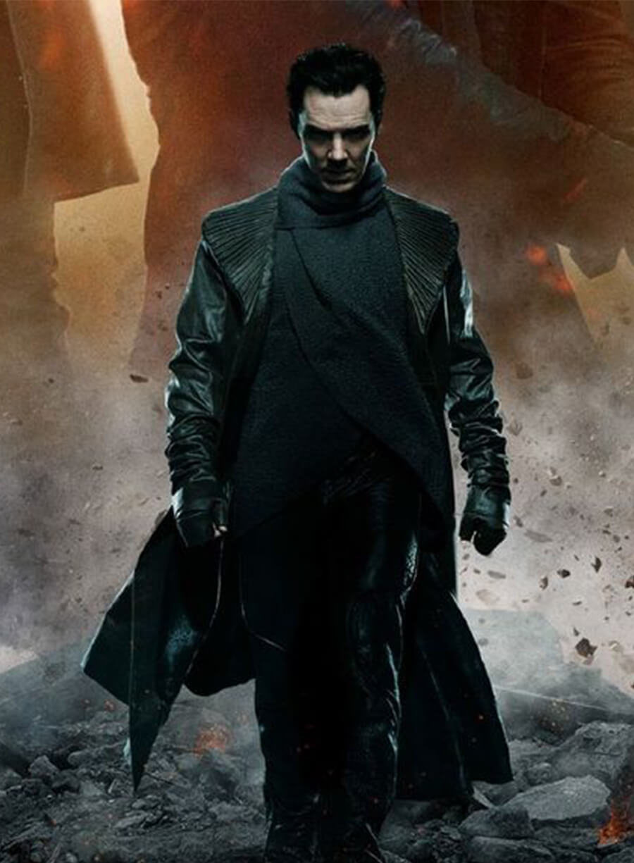 Star Trek Into Darkness Khan Noonien Leather Coat