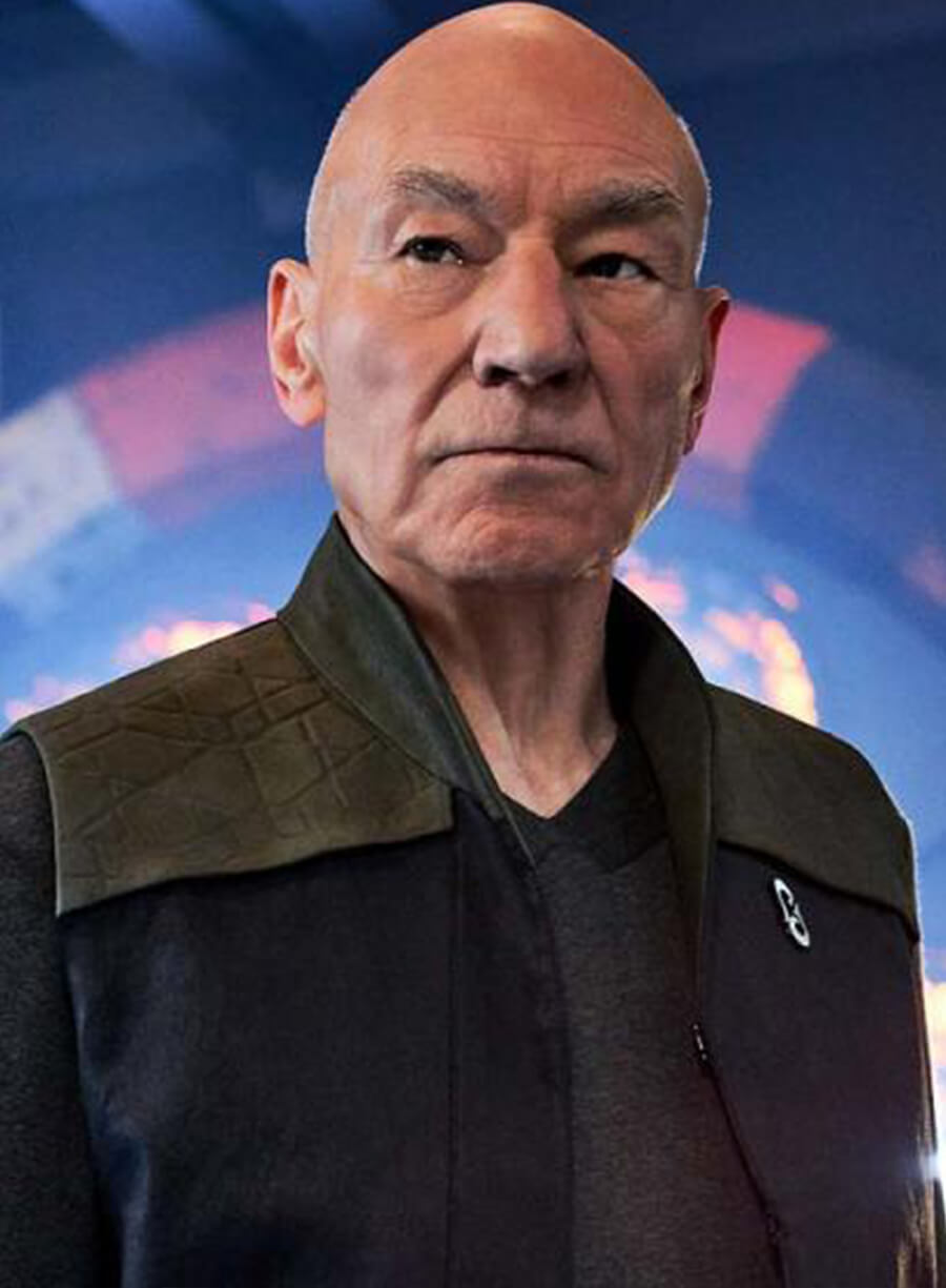 Star Trek Picard Jean-Luc Picard Leather Vest