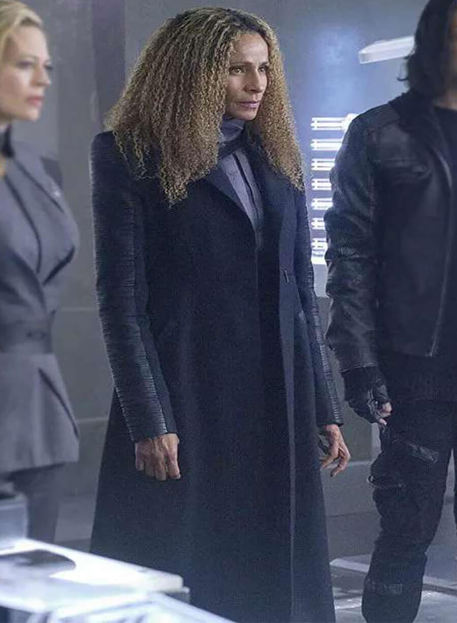 Star Trek Picard Raffi Musiker Black Coat