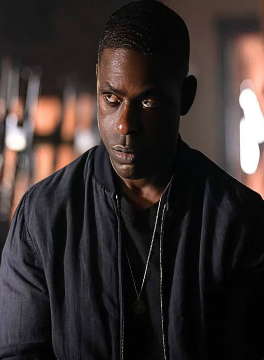 Sterling K. Brown Paradise Black Bomber Jacket