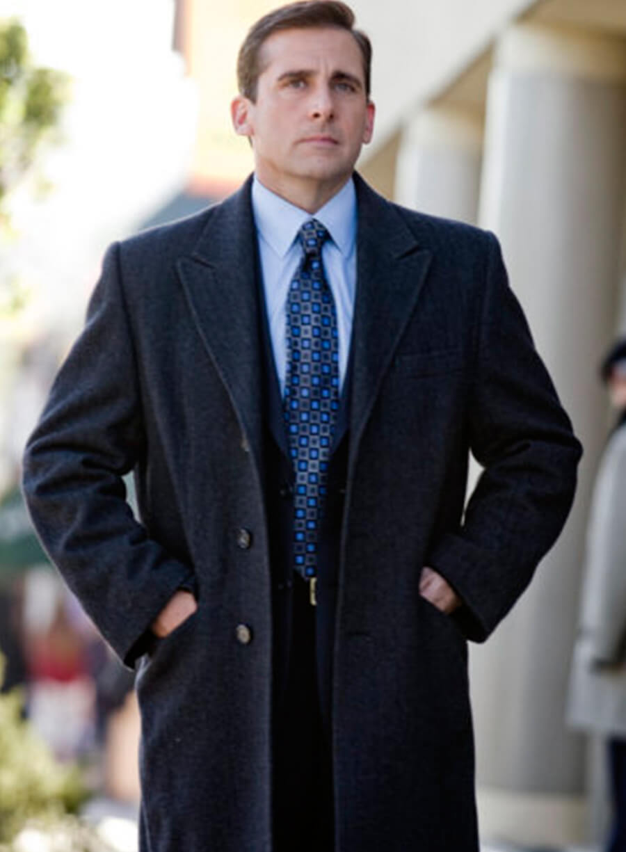 Steve Carell The office Black Coat