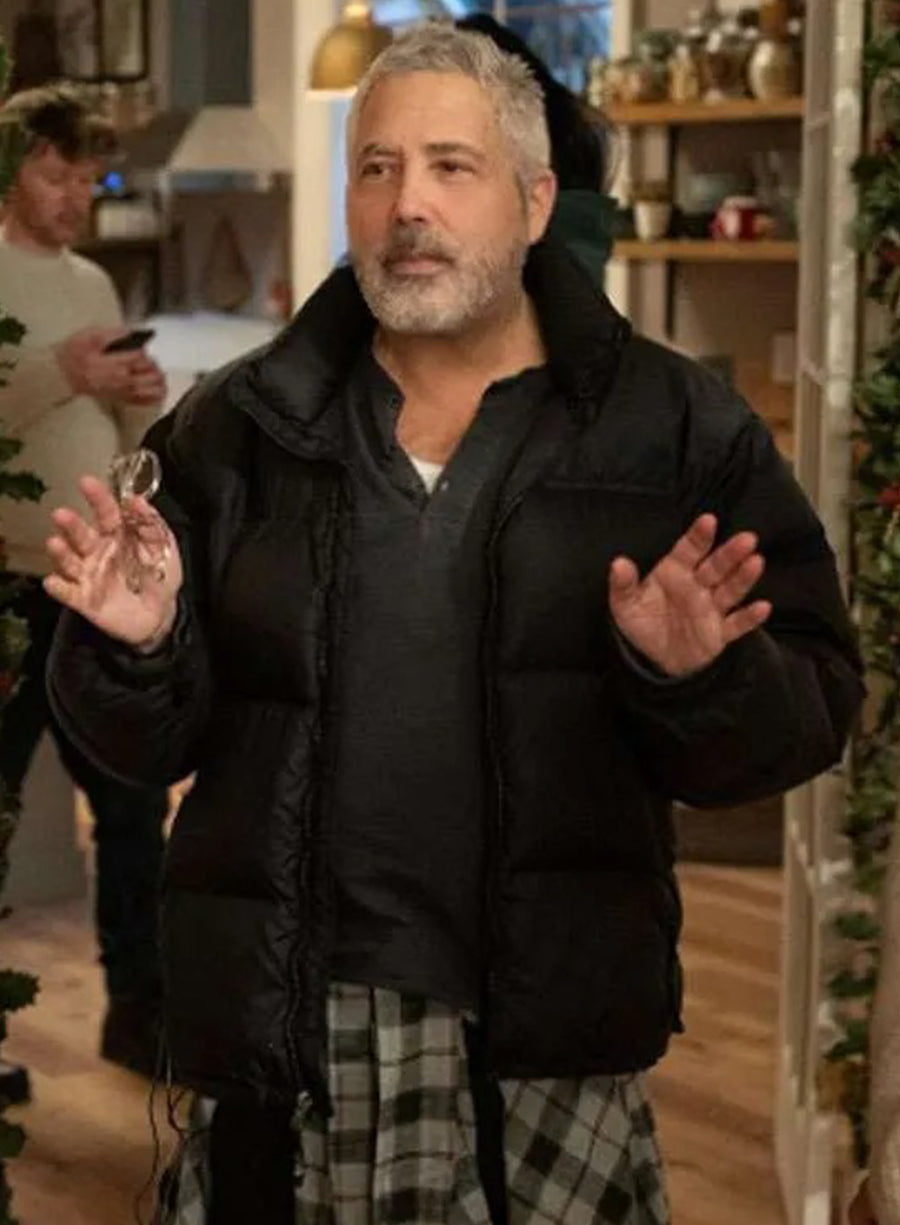 Steve Carr A Merry Little Ex-Mas Puffer Jacket