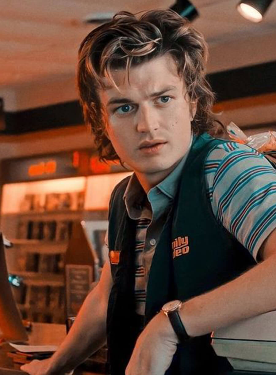 Steve Harrington Green Cotton Vest