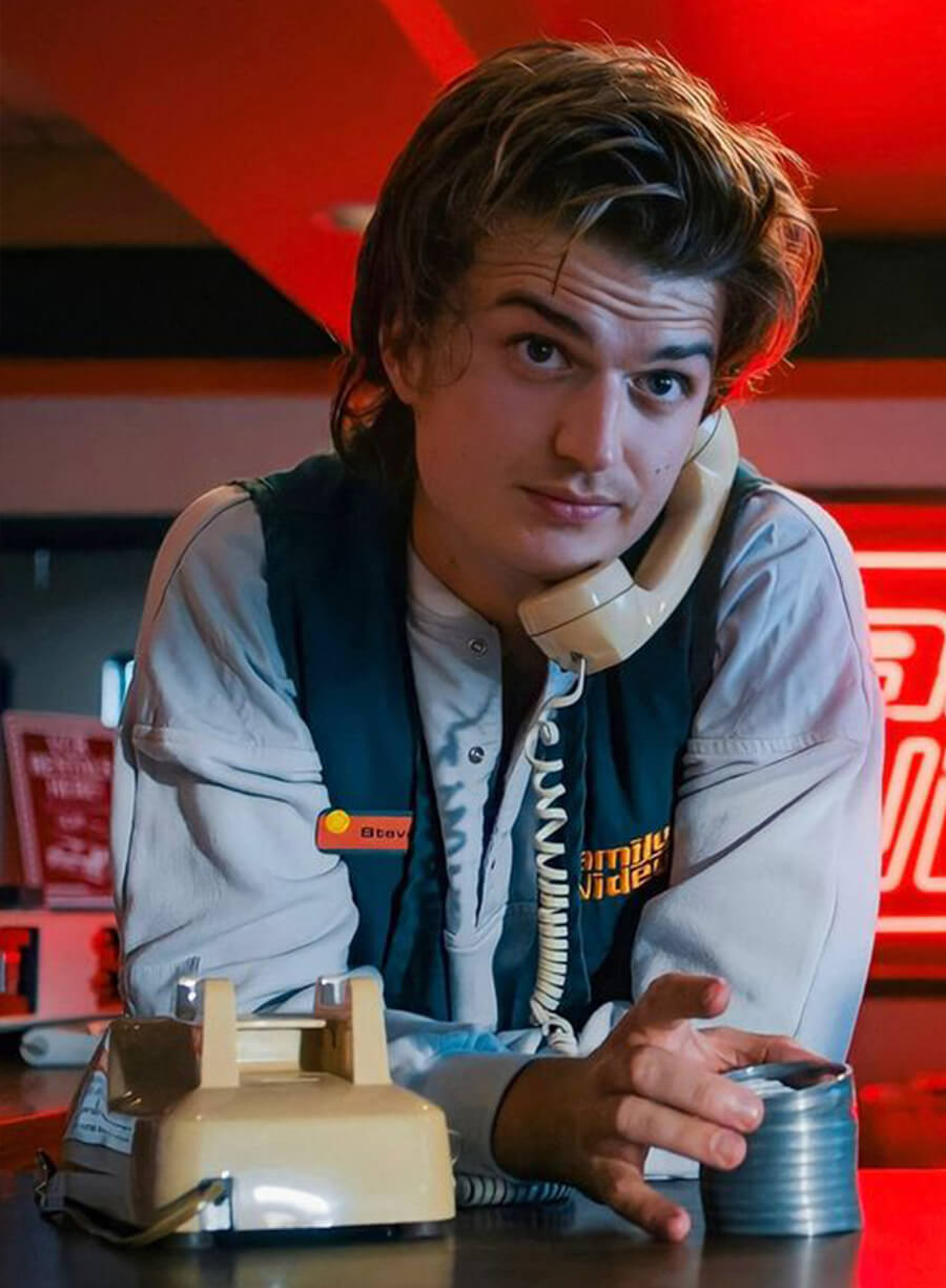 Steve Harrington Green Cotton Vest