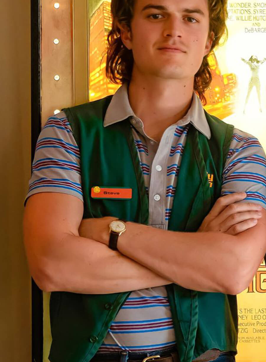 Steve Harrington Green Cotton Vest