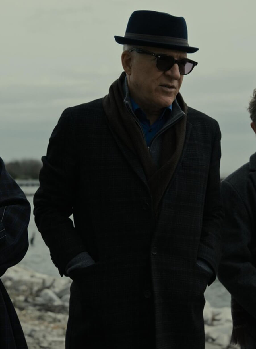 Steve Martin Only Murders in the Building Black Coat