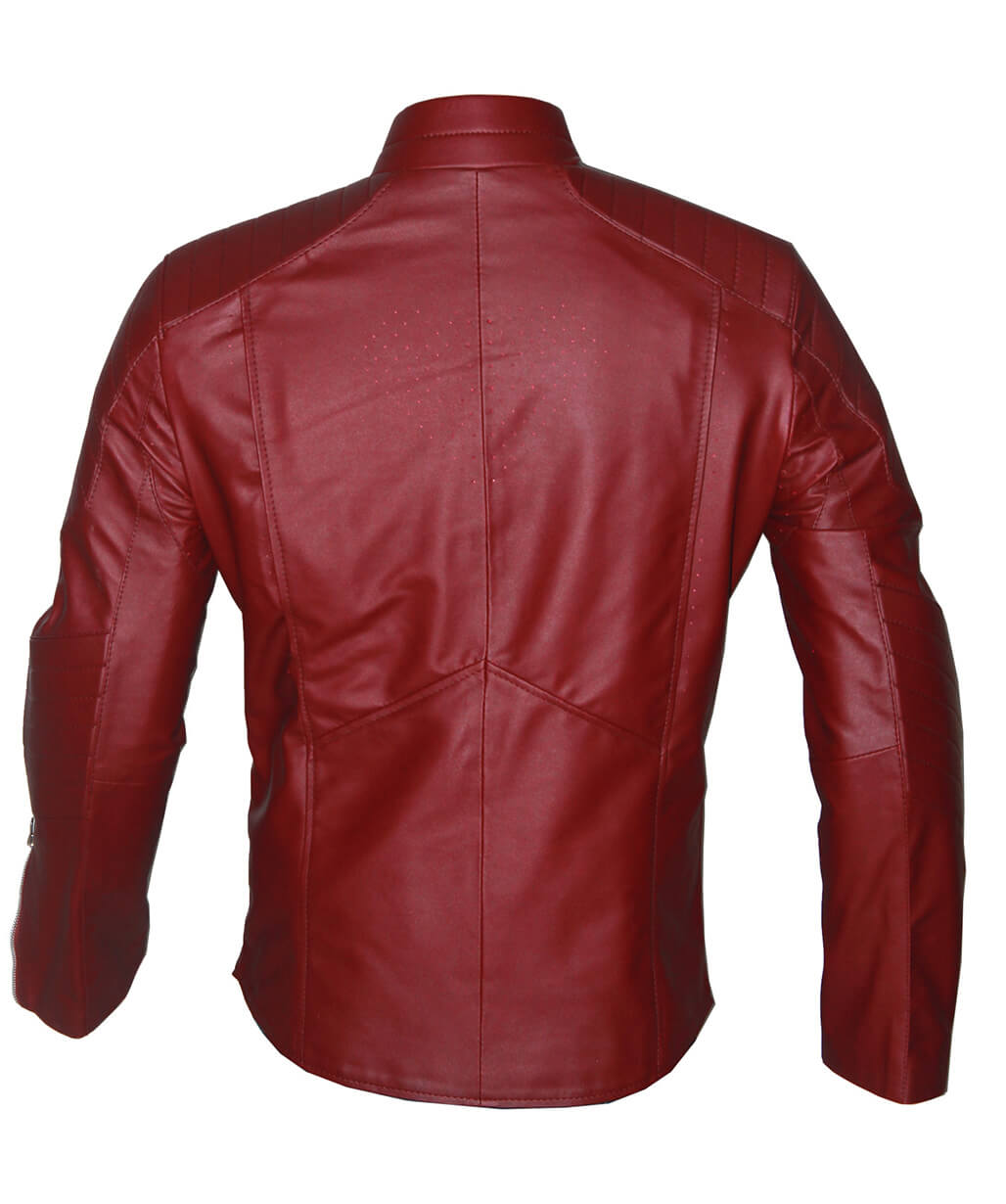 Superman Red Leather Jacket