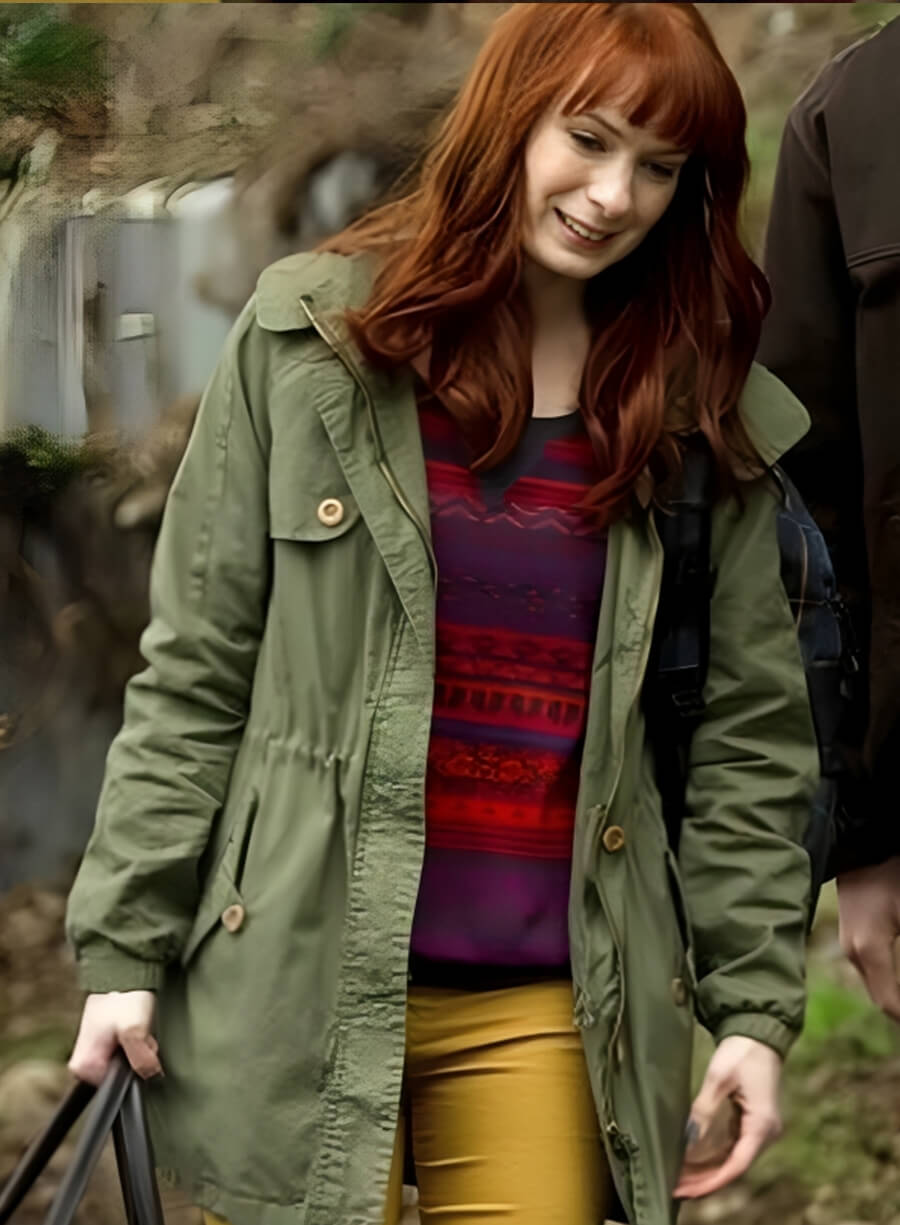 Supernatural Charlie Bradbury Green Jacket