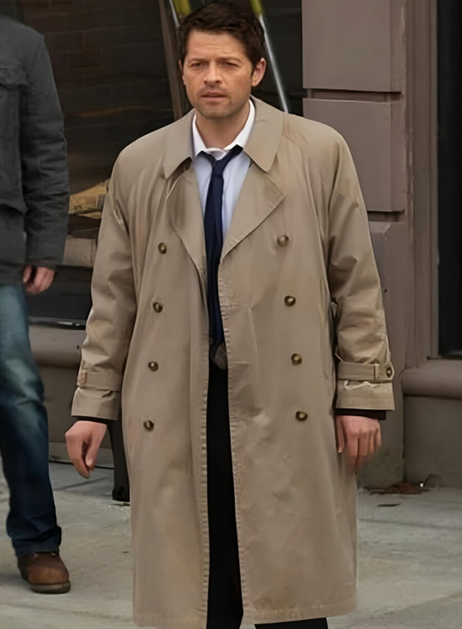 Supernatural Misha Collins Castiel Coat