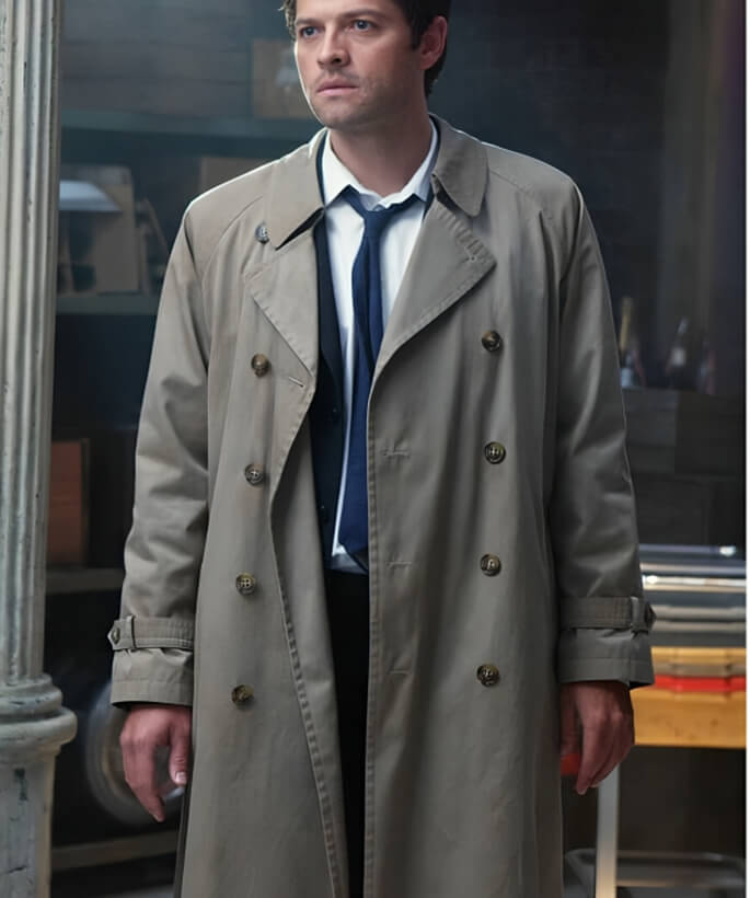 Supernatural Misha Collins Castiel Coat