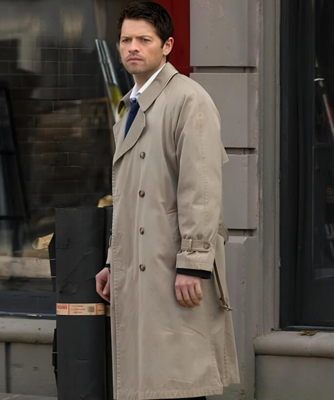 Supernatural Misha Collins Castiel Coat