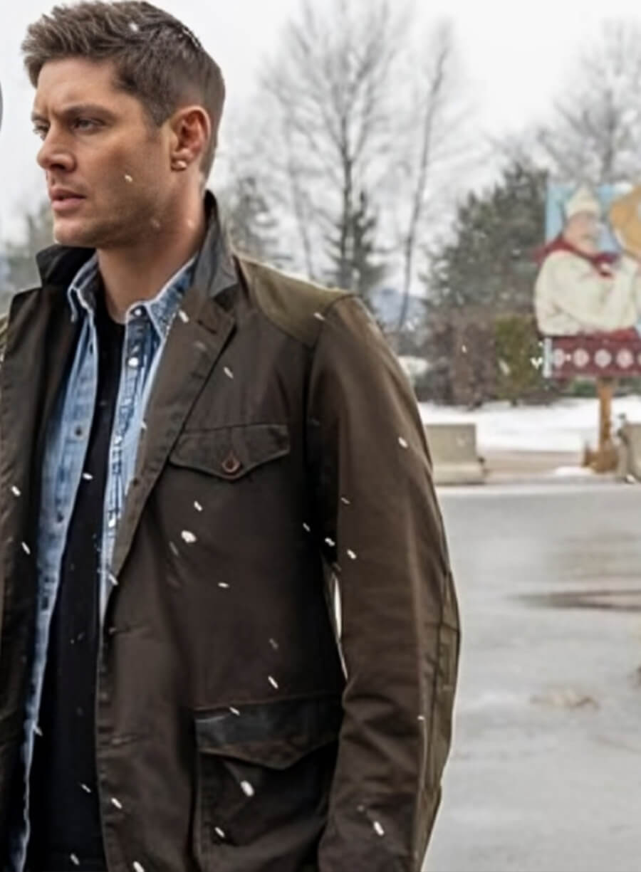 Supernatural S15 Dean Winchester Brown Jacket