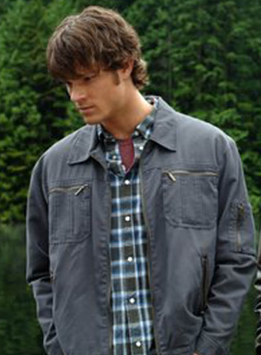 Supernatural Sam Winchester Blue Jacket