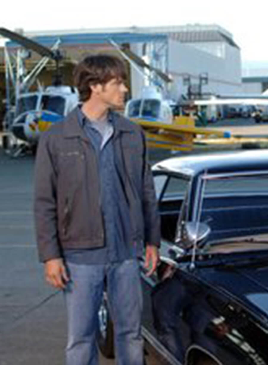 Supernatural Sam Winchester Blue Jacket
